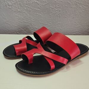 Elegant Red Women's Sandals